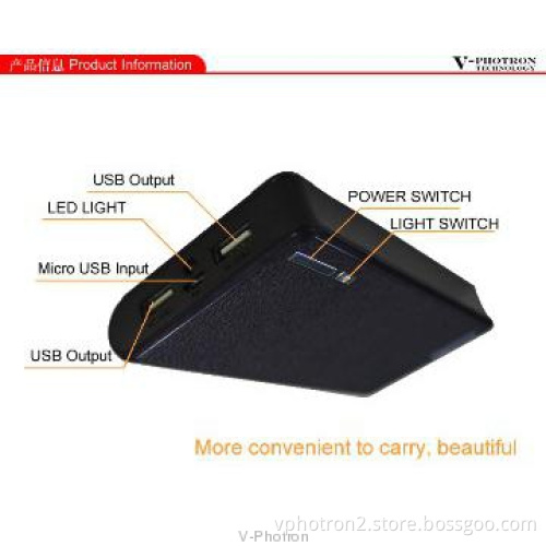2013 new 15600 mah high capacity portable power bank for smart phone